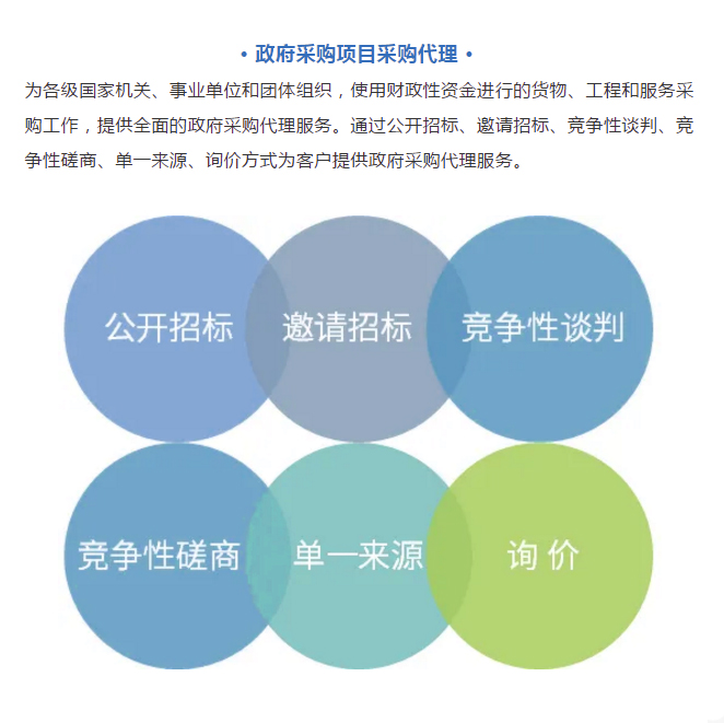 招标代理及政府采购