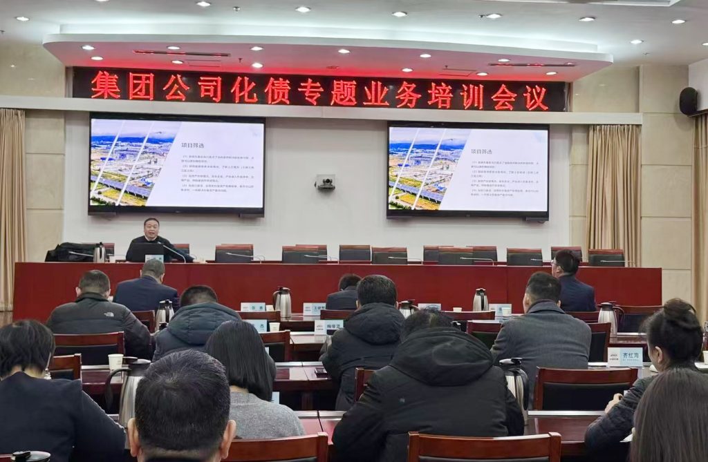 公司要闻 | 德泓咨询受邀做化债专题业务培训